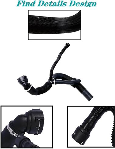 Engine Radiator Water Distribution Hose Outlet,Compatible with Jeep Compass 2.4L 2017-2022 Lower Cooling Coolant Reservoir Radiator Bypass Pipe,Replace 68380330AA 68380330AB 68249896AC in Saudi Arabia