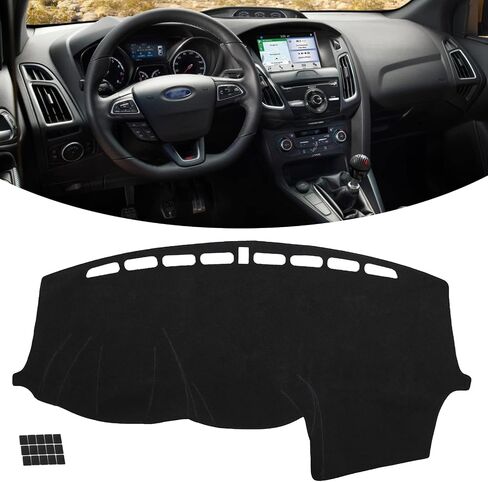 KEYOOG Dashboard Cover Dash Mat Fit for Fo-rd Edge 2024-2015 (without HUD Models),Car Dash Board Mat Anti-Glare Carpet,Non-Slip Pad Sunshield Protector (Grey) in Saudi Arabia