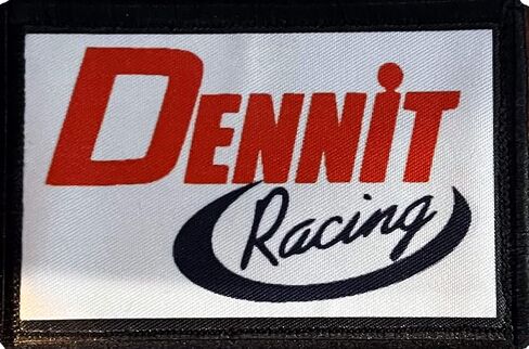 Dennit Racing Logo Ricky Bobby Talladega Nights Morale Patch in Saudi Arabia