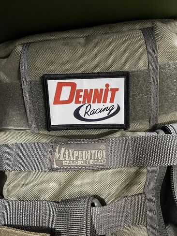 Dennit Racing Logo Ricky Bobby Talladega Nights Morale Patch in Saudi Arabia