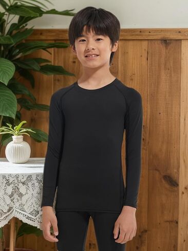 Boys Compression Sets Shirts & Pants Tights Quick Dry for Basketball Running Leggings Athletic Sports in Kuwait