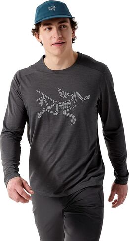 Arc'teryx Cormac Logo Shirt LS Men's | قمرة الأداء لأنشطة الإنتاجية العالية in Kuwait