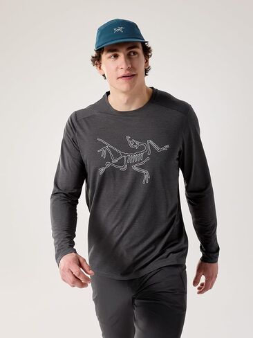 Arc'teryx Cormac Logo Shirt LS Men's | قمرة الأداء لأنشطة الإنتاجية العالية in Kuwait