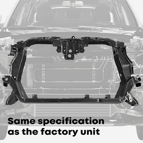 استبدال دعم الرادياتير Yhtauto لـ Acura TL 2007-2008 V6 3.5L ، مجموعة دعم Core Core Steel in Saudi Arabia