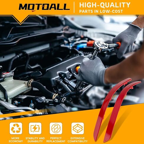 MOTOALL Bumper Reflector Left & Right Fit for Kia Optima 2014-2015 Replaces 92405-2T500 92406-2T500 in Saudi Arabia