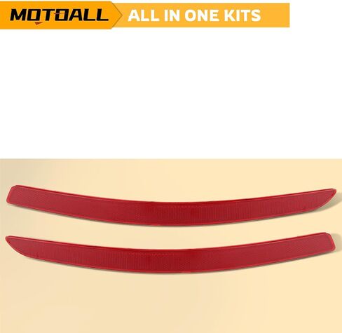 MOTOALL Bumper Reflector Left & Right Fit for Kia Optima 2014-2015 Replaces 92405-2T500 92406-2T500 in Saudi Arabia