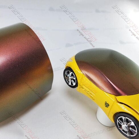 Averry SW900 Colorflow Satin Rising Sun | 446-S | Vinyl CAR WRAP Film (5ft x 5ft (25 Sq/ft)) w/Free-Style-It Pro-Wrapping Glove in Kuwait