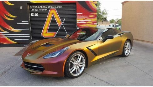 Averry SW900 Colorflow Satin Rising Sun | 446-S | Vinyl CAR WRAP Film (5ft x 5ft (25 Sq/ft)) w/Free-Style-It Pro-Wrapping Glove in Kuwait