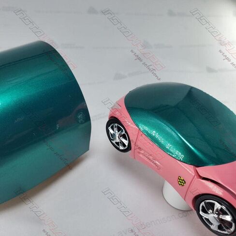 Avery SW900-796-S Gloss Dark Green Pearl 3in × 5in (حجم العينة) فيلم Wrap Supreme Vinyl Car Wrap in Kuwait