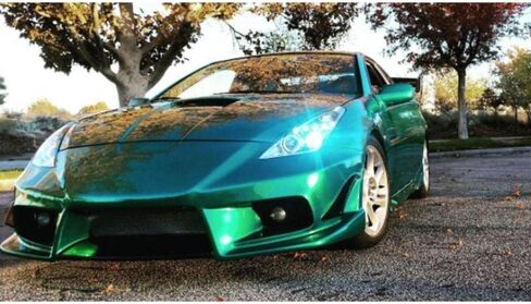 Avery SW900-796-S Gloss Dark Green Pearl 3in × 5in (حجم العينة) فيلم Wrap Supreme Vinyl Car Wrap in Kuwait