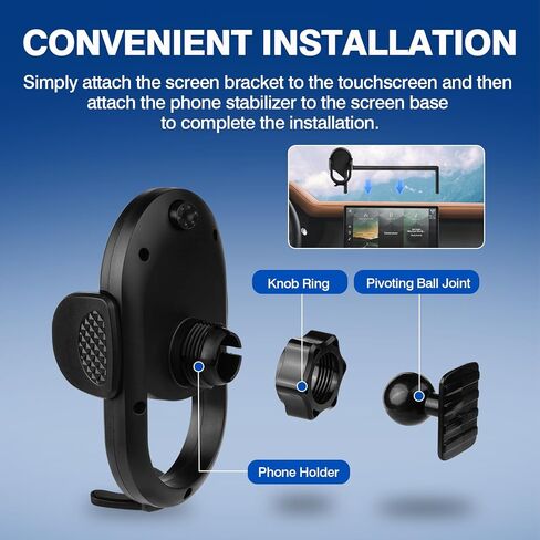 Autorder Car Phone Holder for 2024 2025 BMW 5 Series Accessories Phone Mount 14.9-Inch Screen Cell Phone Automobile Cradles Hands-Free 360 Degree Rotation in Kuwait