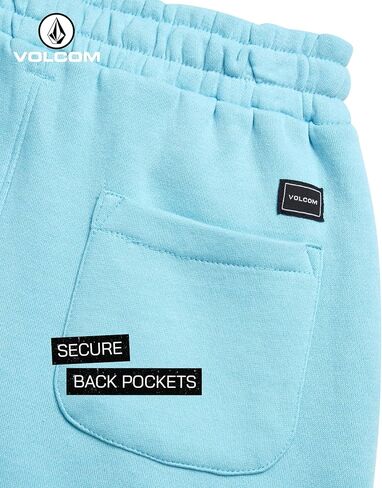 Volcom Boys Athletic Shorts - Soft Fleece Sweat Shorts for Boys - Gym Shorts for Basketball Running & Daily Play (Size: 8-16) in Saudi Arabia