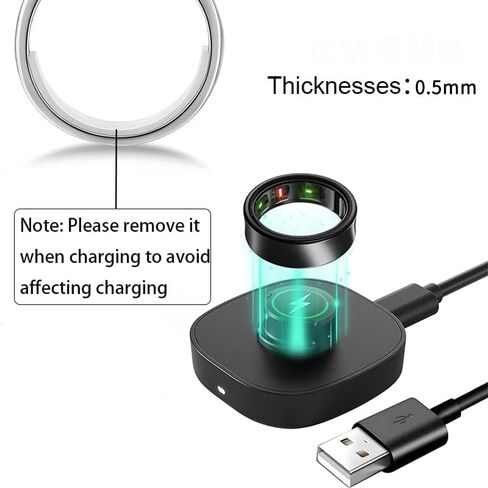 Smart Ring Size Adjuster for Oura Ring Gen 4&3 / Galaxy Ring/RingConn 2&1 / for Ultra Human Ring AIR, 5 Sheets-80Pcs (Silicone) +20pcs (TPU), Invisible Smart Ring Size Adjuster Spacer in Saudi Arabia