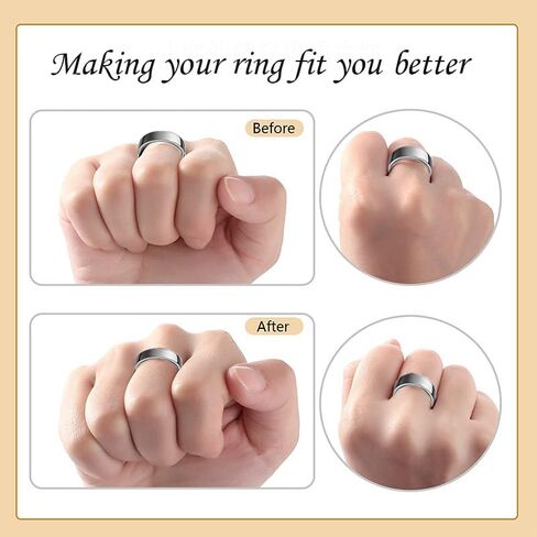 Smart Ring Size Adjuster for Oura Ring Gen 4&3 / Galaxy Ring/RingConn 2&1 / for Ultra Human Ring AIR, 5 Sheets-80Pcs (Silicone) +20pcs (TPU), Invisible Smart Ring Size Adjuster Spacer in Saudi Arabia