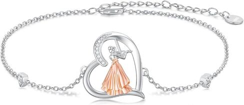 Music Bracelet for Women Sterling Silver Violin/Cello/Saxophone/Flute/Piano Bracelet Music Jewelry Gifts for Christmas Birthday in Kuwait