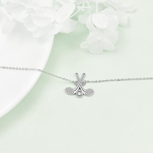 YAFEINI Golf Jewelry Gifts Sterling Silver Golf Club and Ball Bracelet Golf Jewelry for Women in Saudi Arabia