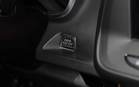 iJDMTOY Gloss Black Real Carbon Fiber Keyless Engine Start/Stop Push Start Button Cover Compatible with 2016-up Chevrolet Camaro in Kuwait