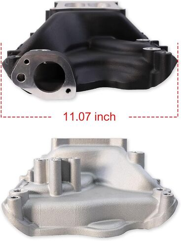 84023 7181 Performer RPM Intake Manifold Aluminum Dual Plane Compatible with Ford 351W SBF Small Block Ford Windsor 351 5.8L V8 Engine in Kuwait