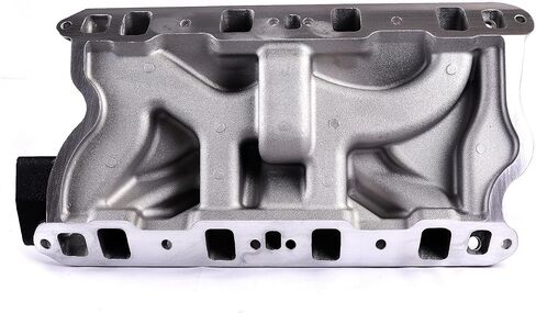 84023 7181 Performer RPM Intake Manifold Aluminum Dual Plane Compatible with Ford 351W SBF Small Block Ford Windsor 351 5.8L V8 Engine in Kuwait