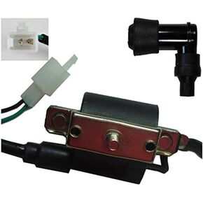 Apollo Blazer 9 & 9DX 125cc, ATV High Tension Ignition Coil with Spark Plug Wire and Cap in Kuwait