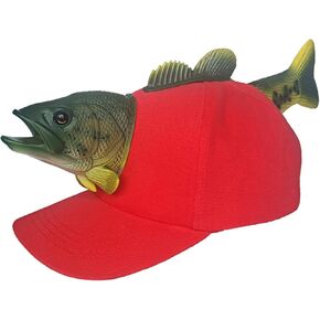 Novelty 3D Fish Hat for Parent Child Funny Fish Animal Baseball Hat for Birthday Party Creative Theme Party Hat Headwear in Saudi Arabia
