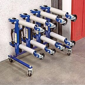 Eastwood Automotive Hydraulic Wheel Dolly 4 Piece Set with Storage Rack in Saudi Arabia