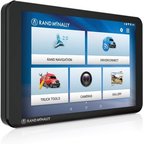 Rand McNally TND 1050 ملاح شاحنة GPS مقاس 10 بوصة، شاشة سهلة القراءة، توجيه شاحنة مخصص، ملاحة Rand، وواقي قابل للإزالة، أسود in Saudi Arabia