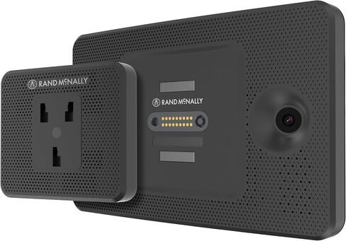 Rand McNally TND 1050 ملاح شاحنة GPS مقاس 10 بوصة، شاشة سهلة القراءة، توجيه شاحنة مخصص، ملاحة Rand، وواقي قابل للإزالة، أسود in Saudi Arabia