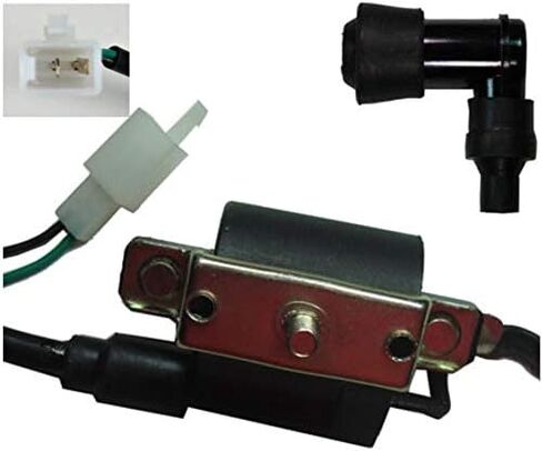 Apollo Blazer 9 & 9DX 125cc, ATV High Tension Ignition Coil with Spark Plug Wire and Cap in Saudi Arabia