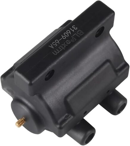 Spark Coil, 12V 5.0 OHM 2-Wire Dual Fire High Power Ignition Coil Pack Set for V-Twins 1965-1979, for Sportster 1000 1200 900 Electra Glide Roadster Softail Fat Bob Dyna Replace 31609-65A in Saudi Arabia