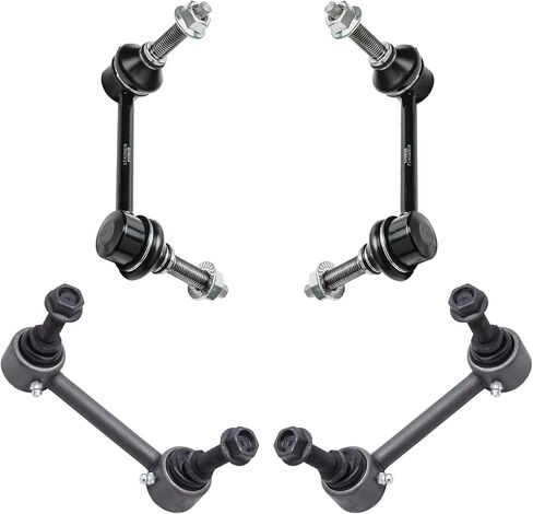 Detroit Axle - 4pc Sway Bars for Jeep 2011-2015 Grand Cherokee 2011-2015 2018 Dodge Durango, 4 Front and Rear Stabilizer Sway Bar Links 2012 2013 2014 Replacement in Saudi Arabia
