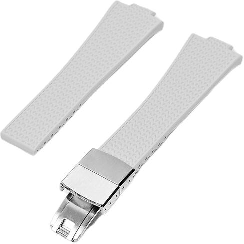 شاهد النطاقات - حزام مراقبة المطاط سريع الإفراج عن النطاق البديل لـ Tissot PRX 35/40mm Quartz/PowerMatic 80 إصدارات أوتوماتيكية للساعات للرجال والنساء in Kuwait