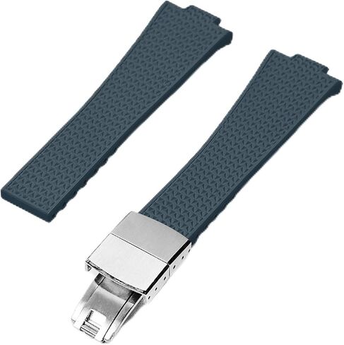 شاهد النطاقات - حزام مراقبة المطاط سريع الإفراج عن النطاق البديل لـ Tissot PRX 35/40mm Quartz/PowerMatic 80 إصدارات أوتوماتيكية للساعات للرجال والنساء in Kuwait