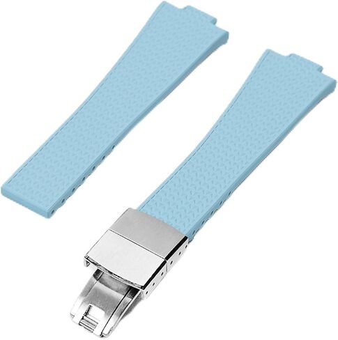 شاهد النطاقات - حزام مراقبة المطاط سريع الإفراج عن النطاق البديل لـ Tissot PRX 35/40mm Quartz/PowerMatic 80 إصدارات أوتوماتيكية للساعات للرجال والنساء in Kuwait