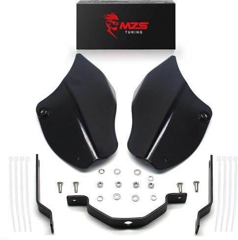 MZS Motorcycle Mid Frame Air Deflector Heat Shield Accessories 2008-2017 Compatible with Softail Deluxe Fat Boy Heritage Slim Spring in Saudi Arabia