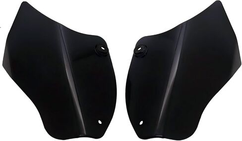MZS Motorcycle Mid Frame Air Deflector Heat Shield Accessories 2008-2017 Compatible with Softail Deluxe Fat Boy Heritage Slim Spring in Saudi Arabia