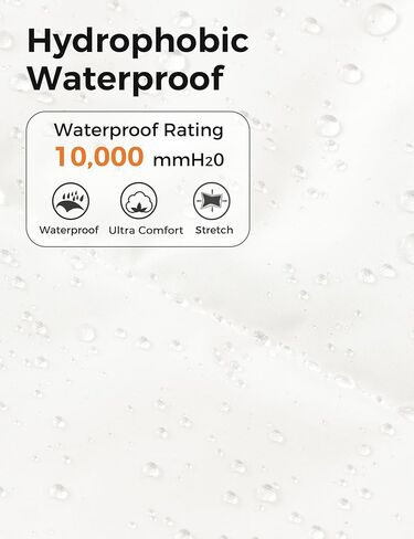 Skieer Women's Winter Coat Warm Padded Long Puffer Jacket Waterproof Hooded Snow Coat in Kuwait