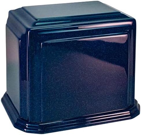 Arch Cultured Marble Urn for Two in Black, Extra Large, Companion, Capacity for up to 490lbs Ashes, Funeral Memorial in Saudi Arabia