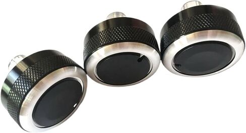 3pcs/تعيين سبيكة تكييف هواء السيارة المتوافقة مع زر مفتاح Mazda AC/Mazda 3 Axela 2014-2017 in Saudi Arabia