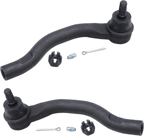 Detroit Axle - 2.4L Rack and Pinion Kit for 2008-2012 Honda Accord Power Power Pump with Pulley Rack and Pinion Front Tie Rod Wead in Saudi Arabia