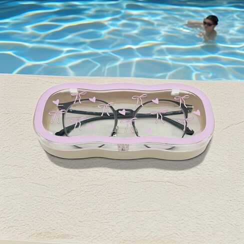 Glasses Case Hard Shell, Cute Sunglasses Case, Glass Cases for Eyeglasses Women, Clear Reading Eye Glass Cases in Saudi Arabia