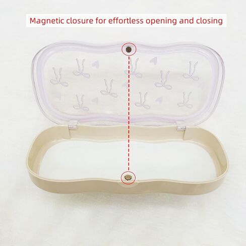 Glasses Case Hard Shell, Cute Sunglasses Case, Glass Cases for Eyeglasses Women, Clear Reading Eye Glass Cases in Saudi Arabia