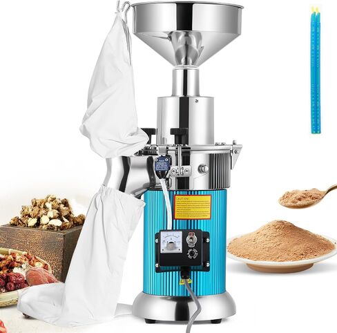 Moongiantgo Hammer Mill Grinder Grinder Grinder Grinder 1200W Feeding مستمر ، 6.6-33 رطلاً/ساعة ، مع 6 شبكات من غربال ، مرسوم للوقود الجاف لمخلفات الذرة ، 110 فولت (DF-15) in Kuwait