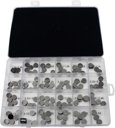 Tofr 141pcs 9.48mm Valve Shim Kit Gauge for Polaris RZR XP 4 900 2011-2015 13 for husqvarna for Kawasaki for Yamaha in Kuwait