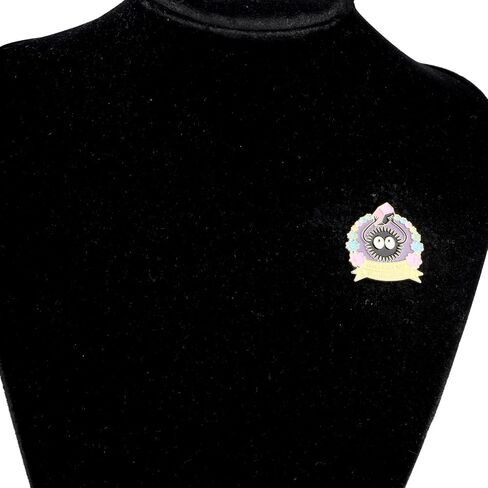 PLITI أنيمي مستوحى من هدية غبار قزم الهدايا الرسوم المتحركة هدايا الأفلام الانتهاء ما بدأت Human SOOT Sprite Brooch PIN للجماهير in Saudi Arabia