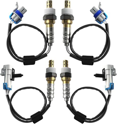 234-4668 213-4229 12609457 4pcs Upstream + Downstream Sensors Oxygen Sensor Compatible with Escalade Chevrolet Avalanche Silverado Tahoe GMC Yukon Sierra in Kuwait