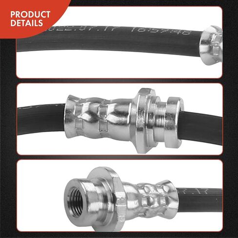A-Premium Rear Driver Brake Hydraulic Hose Compatible with Select Nissan Models - Sentra 2000 2001 2002 2003 2004 2005 2006 - Replace# 462114Z015 in Saudi Arabia