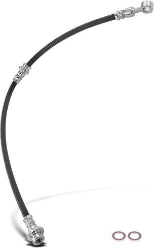A-Premium Rear Driver Brake Hydraulic Hose Compatible with Select Nissan Models - Sentra 2000 2001 2002 2003 2004 2005 2006 - Replace# 462114Z015 in Saudi Arabia