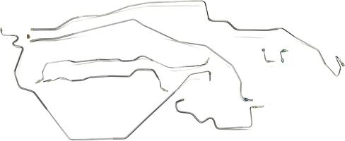 Full Car Brake Line Kit - Fits 68 Camaro - Stainless Steel - The Stop Shop in Saudi Arabia