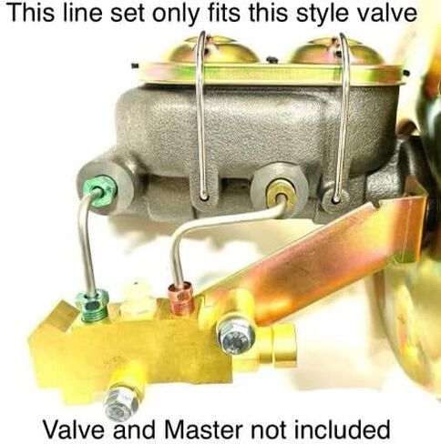 Full Car Brake Line Kit - Fits 68 Camaro - Stainless Steel - The Stop Shop in Saudi Arabia